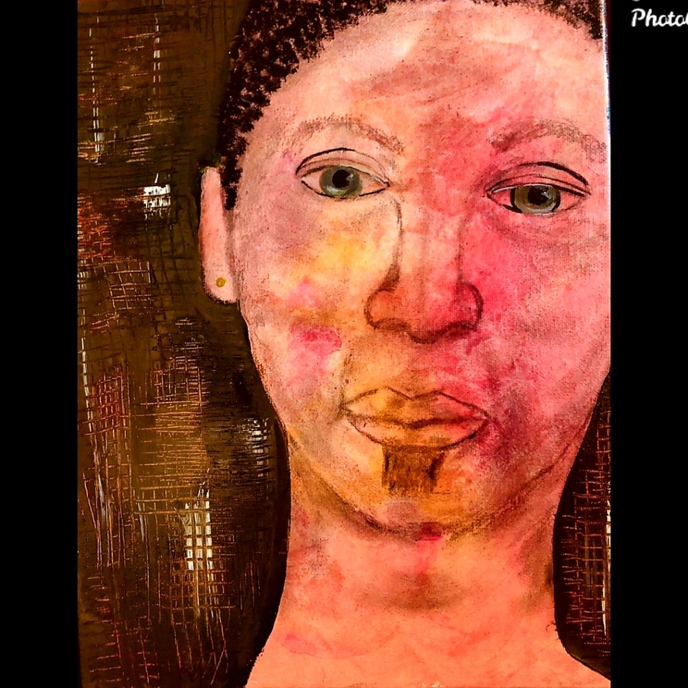 "Green Eyes" Original Painting